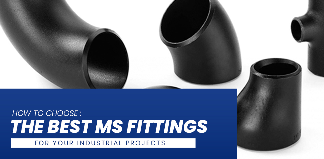 High-quality MS fittings for industrial projects in Pakistan.